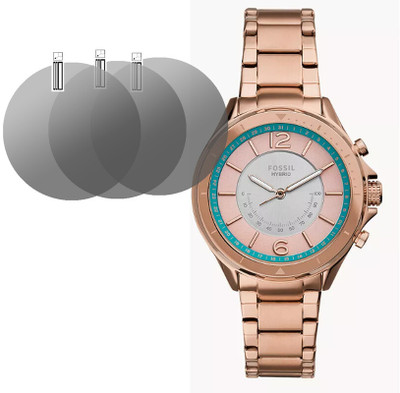 DOUMOF Nano Glass for Fossil Sadie Hybrid SMARTWATCH(Pack of 3)