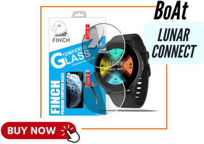 Olonga Nano Glass for BOAT LUNAR CONNECT SMART WATCH(Pack of 2)