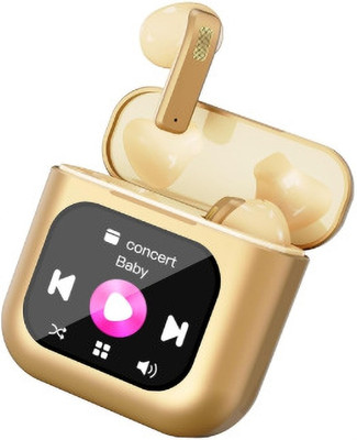 Earbuds THJDG Nano Glass for 5OUND V8 Pro Bud K1 Earbuds with Smart Display ENC Noise l Earbuds - Copy (7)(Pack of 2)