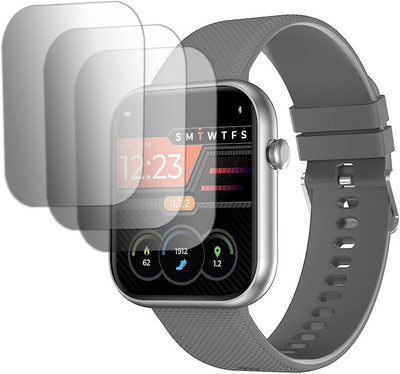 hirdesh Nano Glass for PLAYFIT DIAL 3 SMARTWATCH(Pack of 3)