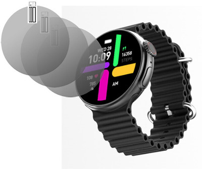 DOUMOF Nano Glass for Fire Boltt Asteroid SMARTWATCH(Pack of 3)