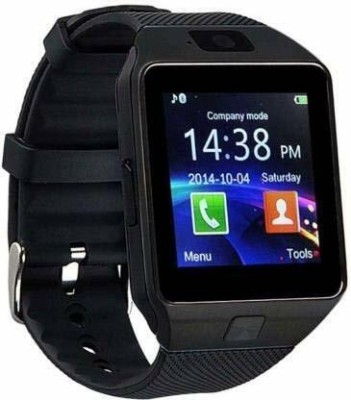 SYMPHONI Nano Glass for A1 Smart Watch Mobile Inbuild Camera Supporting 3G 4G SIM Smartwatch for Phone, Black(Pack of 1)