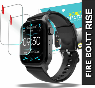 Olonga Nano Glass for FIRE BOLT RISE BLUETOOTH SMARTWATCH(Pack of 2)