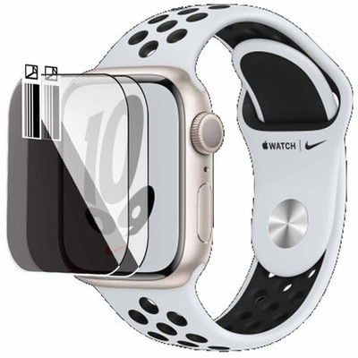 HIDEOUS Nano Glass for Apple Watch Nike Series 7(Pack of 2)