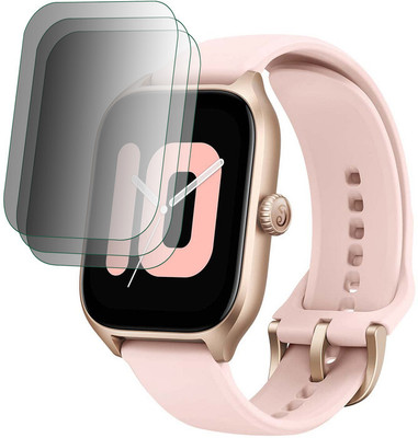 YCHROZE Nano Glass for Amazfit GTS 4 Screen Guard(Pack of 3)