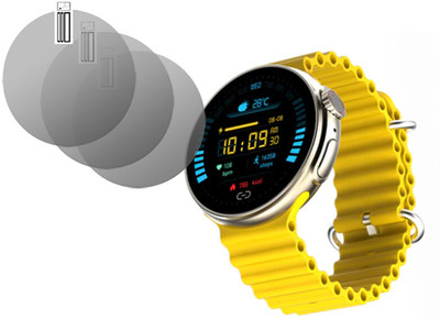 DOUMOF Nano Glass for Fire Boltt Asteroid SMARTWATCH(Pack of 3)