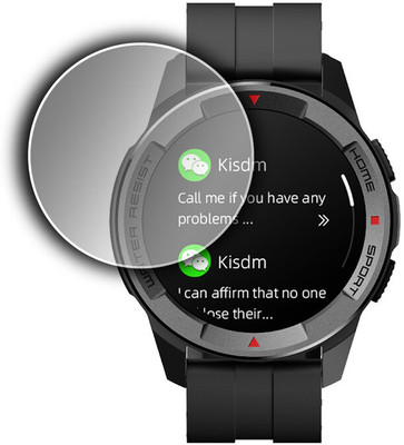 YCHROZE Nano Glass for Mibro Watch X1 SCREEN PROTECTOR(Pack of 1)
