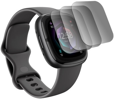 DOUMOF Nano Glass for Fitbit Sense 2 SMARTWATCH(Pack of 3)