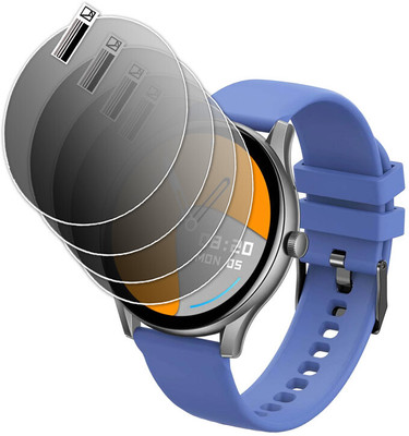 daffin Nano Glass for Pebble Cosmos Bold Metallic Smartwatch, 1.39''(Pack of 4)