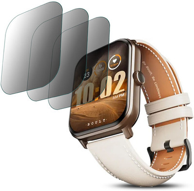 DOUMOF Nano Glass for Boult Drift Plus SMARTWATCH SCREEN(Pack of 3)