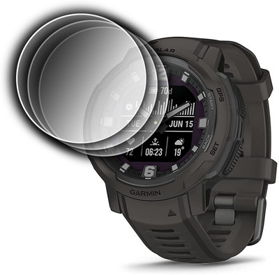 Iqza Nano Glass for GARMIN Instinct Crossover(Pack of 3)