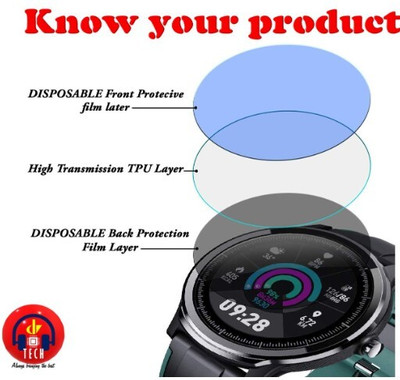 VD Enterprise Nano Glass for Casio Enticer Analog Dial Watch (Combo) - Copy (2)(Pack of 1)