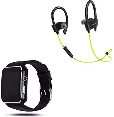 SYMPHONI Nano Glass for Rambot [ Buy Smart Watch GET BT Headset Free Fitness Special X6 Bluetooth Men Women Stylish Smart Watch(Pack of 1)