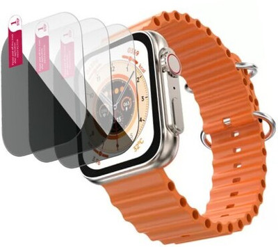 KONG FU MA Nano Glass for Apple Watch Ultra, Fire-Boltt Supernova 1.78, Noise ColorFit Caliber 2 1.83, Noise Caliber 2 Buzz 1.85 0.146(Pack of 3)