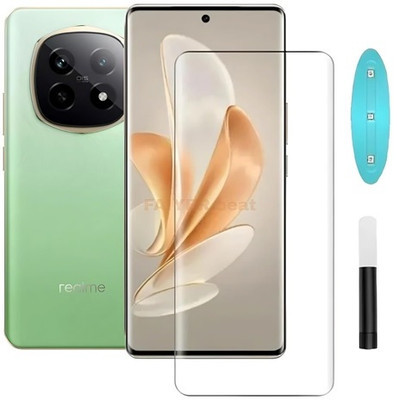 NIMMIKA ENTERPRISES Nano Glass for Realme P2 Pro 5G(Complete coverage | High-quality material | Ultra-thin design | UV-curing process | Superior clarity and brightness | Enhanced touch sensitivity)(Pack of 1)