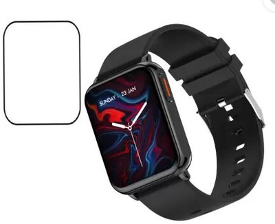 Varsha Nano Glass for Fire-Boltt Hulk smart watch screen guard 45MM - Copy (3)(Pack of 1)