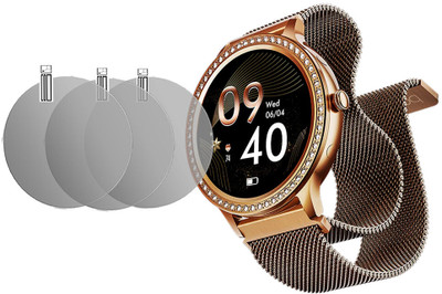 DOUMOF Nano Glass for Boat Enigma R32 SMARTWATCH(Pack of 3)