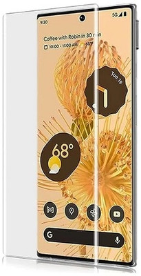 NIMMIKA ENTERPRISES Nano Glass for Google Pixel 6 Pro(Complete coverage | High-quality material | Ultra-thin design | UV-curing process | Superior clarity and brightness | Enhanced touch sensitivity)(Pack of 1)