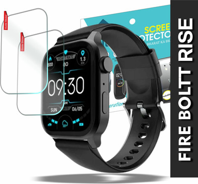 Olonga Nano Glass for FIRE BOLT RISE BLUETOOTH SMARTWATCH(Pack of 2)
