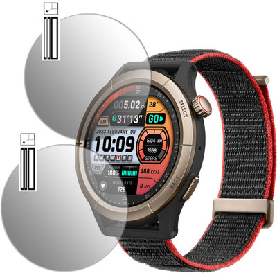 hirdesh Nano Glass for Amazfit Cheetah Pro(Pack of 2)