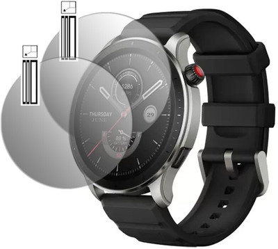 DOUMOF Screen Guard for AMAZFIT GTR 4 SCREEN GUARD(Pack of 2)