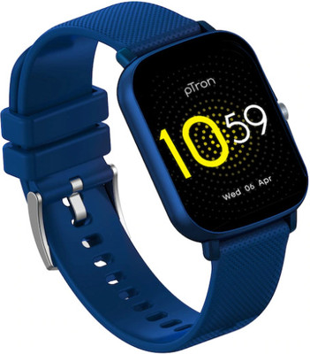THJDG Nano Glass for Ptron Pulsefit F21+ Fitness Smartwatch with 1.7 Full Touch Screen & IP68 - Blue - Copy (3)(Pack of 2)