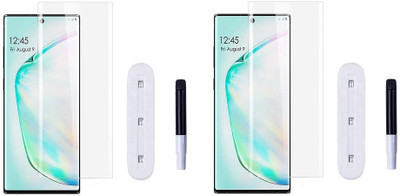 NIMMIKA ENTERPRISES Nano Glass for Tecno Phantom X2 5G(Complete coverage | High-quality material | Ultra-thin design | UV-curing process | Superior clarity and brightness | Enhanced touch sensitivity)(Pack of 2)
