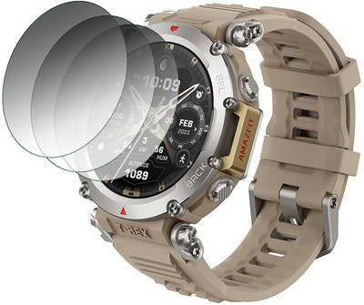 DOUMOF Nano Glass for Amazfit TRex Ultra SMARTWATCH(Pack of 3)