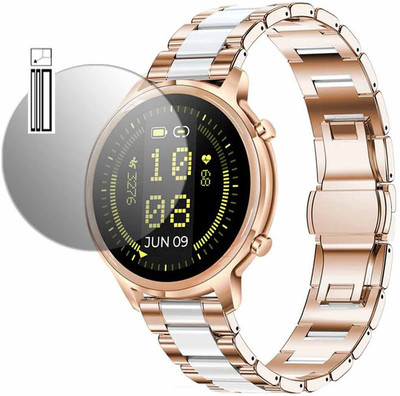 Screen Protector Nano Glass for Pebble Celia SMARTWATCH(Pack of 1)