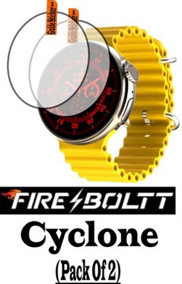 Aleena Nano Glass for Fire Boltt CYCLONE Smart Watch 0.47(Pack of 2)