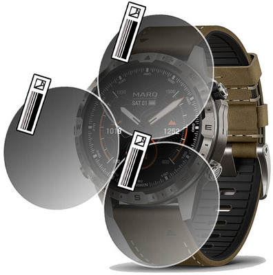 HIDEOUS Nano Glass for Garmin MARQ Adventurer Gen 2(Pack of 3)