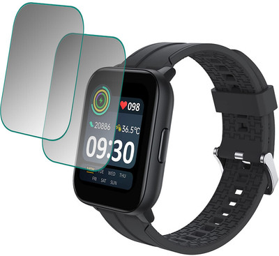 YCHROZE Nano Glass for Realme TechLife Watch SZ100(Pack of 2)