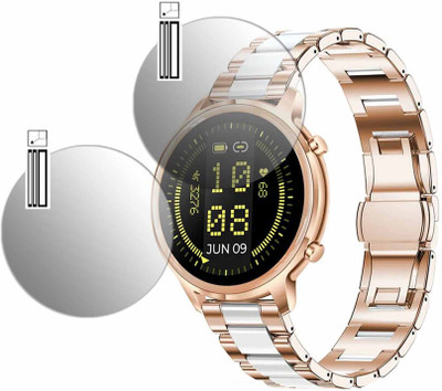 Screen Protector Nano Glass for Pebble Celia SMARTWATCH(Pack of 2)