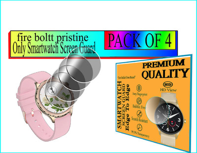 daffin Nano Glass for Fire-Boltt Pristine(Pack of 4)