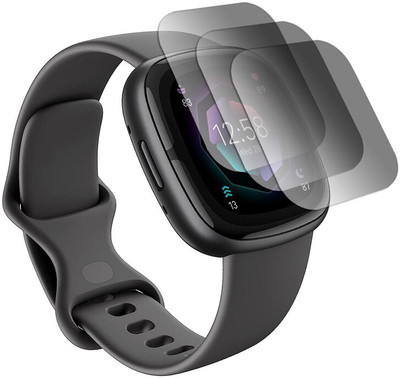 DOUMOF Nano Glass for Fitbit Sense 2 SCREEN GUARD(Pack of 3)