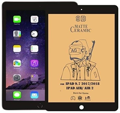 Bigil Edge To Edge Tempered Glass for Apple ipad 2 9.7inch, Flexible Nano Matte (Premium Perfect Fit Edge To Edge Full Glue)(Pack of 1)