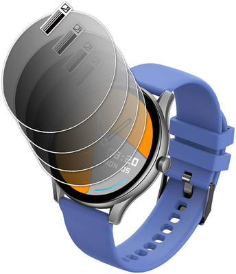 HIDEOUS Nano Glass for Pebble Cosmos Bold Metallic Smartwatch, 1.39''(Pack of 4)