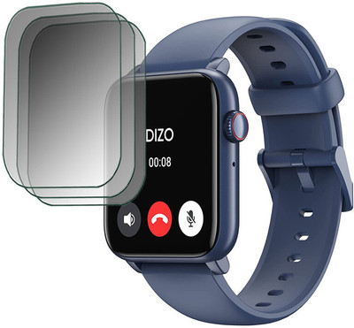 Screen Protector Nano Glass for DIZO Watch D2 Power SCREEN GUARD(Pack of 3)