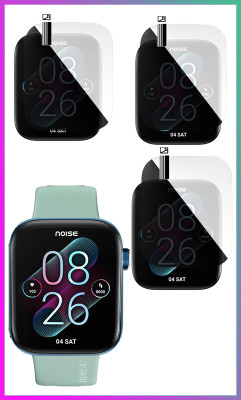 HIDEOUS Nano Glass for Noise ColorFit Impact(Pack of 3)