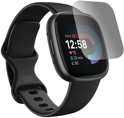 DOUMOF Nano Glass for Fitbit Versa 4 SMARTWATCH(Pack of 1)