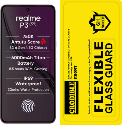 CRodible Nano Glass for Realme P3(Pack of 1)