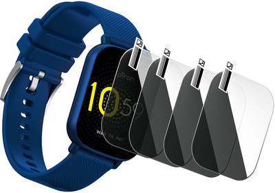 daffin Nano Glass for pTron Pulsefit F21 Plus(Pack of 4)