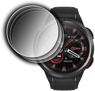 YCHROZE Nano Glass for Mibro Watch GS SCREEN PROTECTOR(Pack of 3)