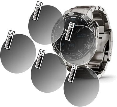 HIDEOUS Nano Glass for Garmin MARQ Aviator Gen 2(Pack of 5)