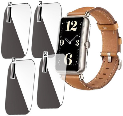 daffin Nano Glass for HUAWEI WATCH FIT 2(Pack of 4)