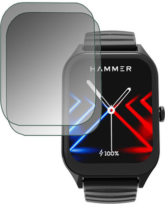DOUMOF Nano Glass for Hammer Stroke SMARTWATCH SCREEN GUARD(Pack of 2)