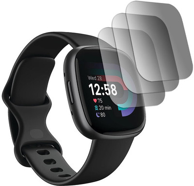 YCHROZE Nano Glass for Fitbit Versa 4(Pack of 3)