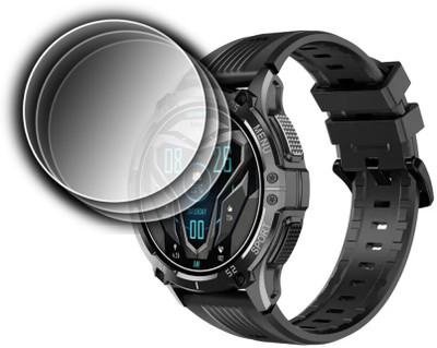 DOUMOF Nano Glass for NoiseFit Force Plus SMARTWATCH(Pack of 3)