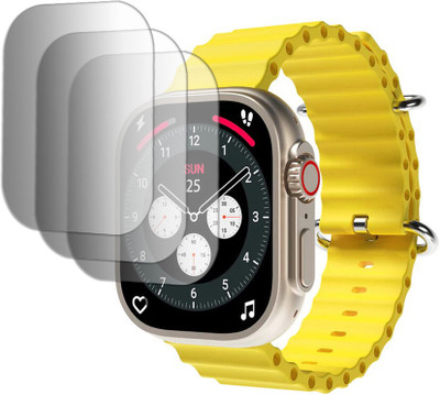 DOUMOF Nano Glass for Pebble Crest SMARTWATCH(Pack of 3)