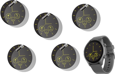 HIDEOUS Nano Glass for boAt Lunar Call Plus(Pack of 5)